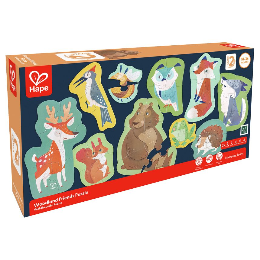 Hape Waldfreunde-Puzzle
