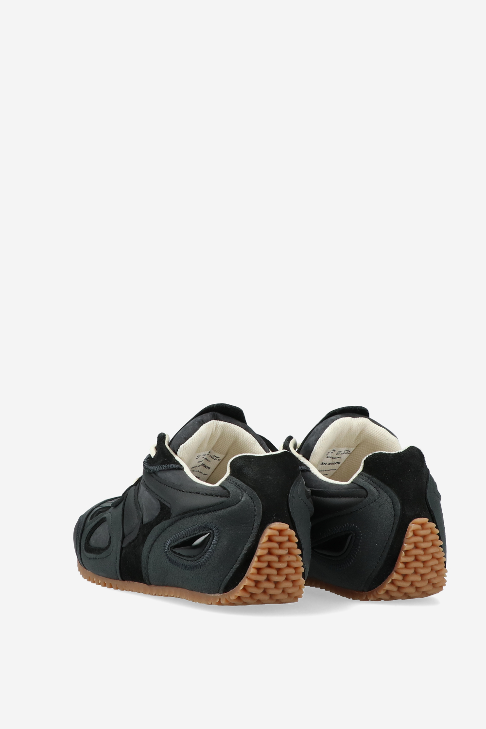 Slow runner leather sneakers