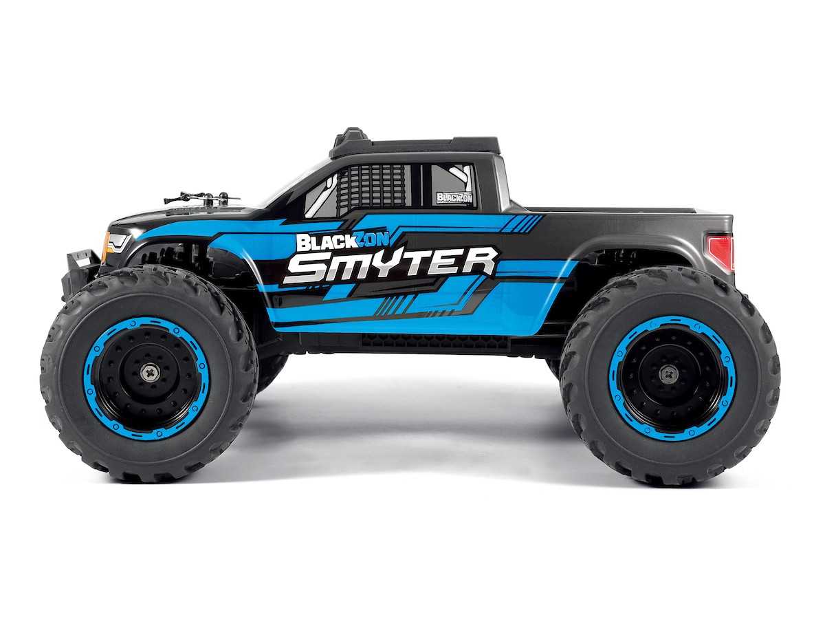 BLACKZON - Smyter MT 1/12 4WD Elektisk Monster Truck - Blå