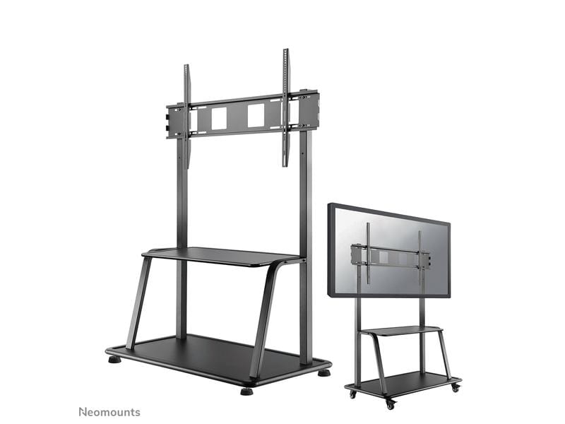 NEOMOUNTS TV-Trolley NS-M4000BLACK Schwarz Neomounts NS-M4000BLACK / Mobiler Bodenständer für Flachbild-Fernseher bis 105