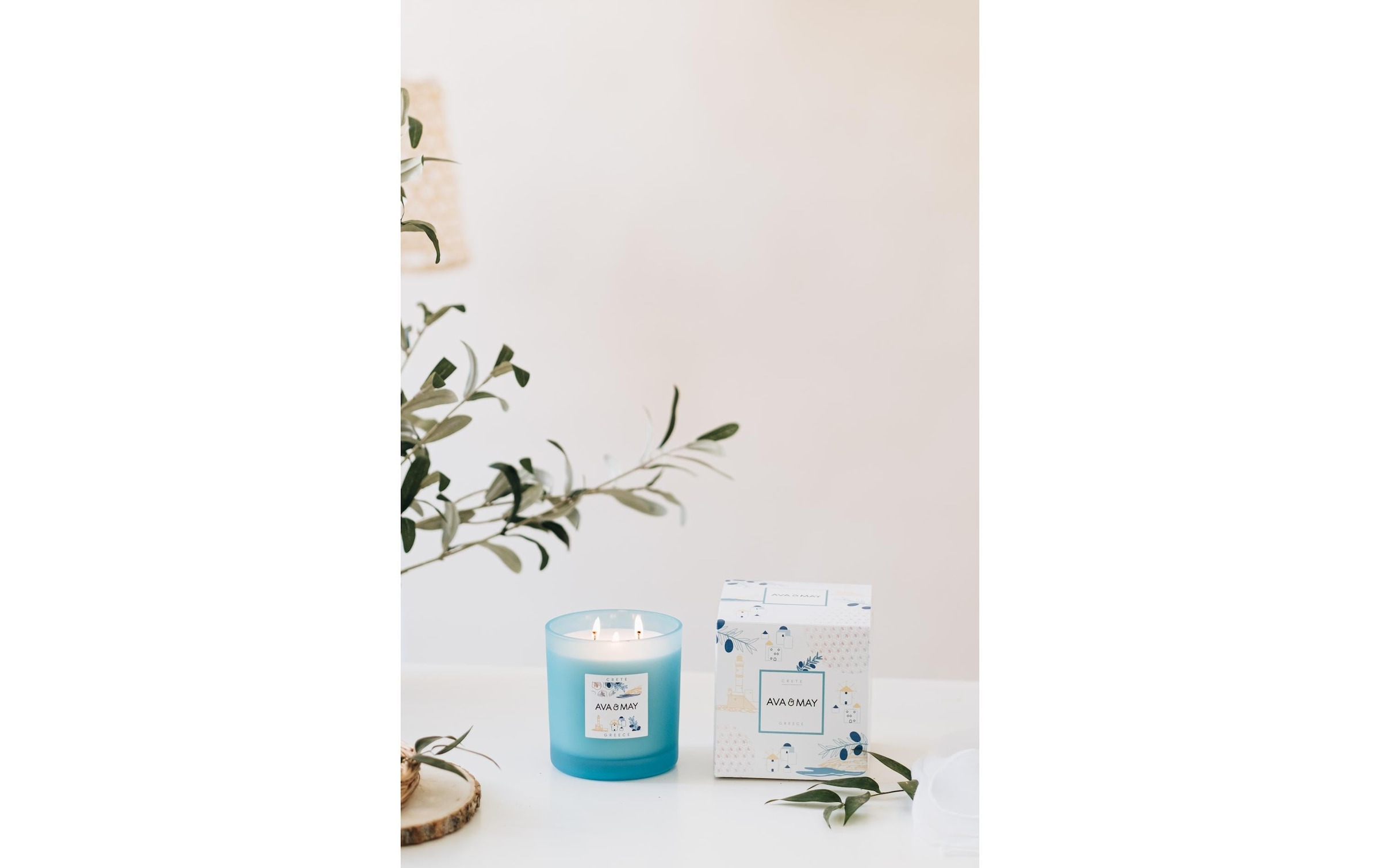 AVA & MAY Duftkerze »Crete 500g«