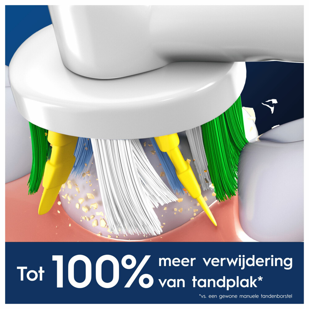 Oral-B Opzetborstels FlossAction Wit4 stuks