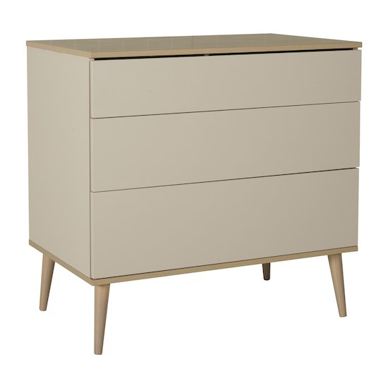 Flow commode 3 tiroirs   Argile & Oak        de               Quax
