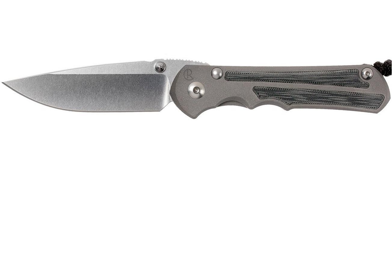 Chris Reeve Large Inkosi Black Micarta LIN-1012 zakmes