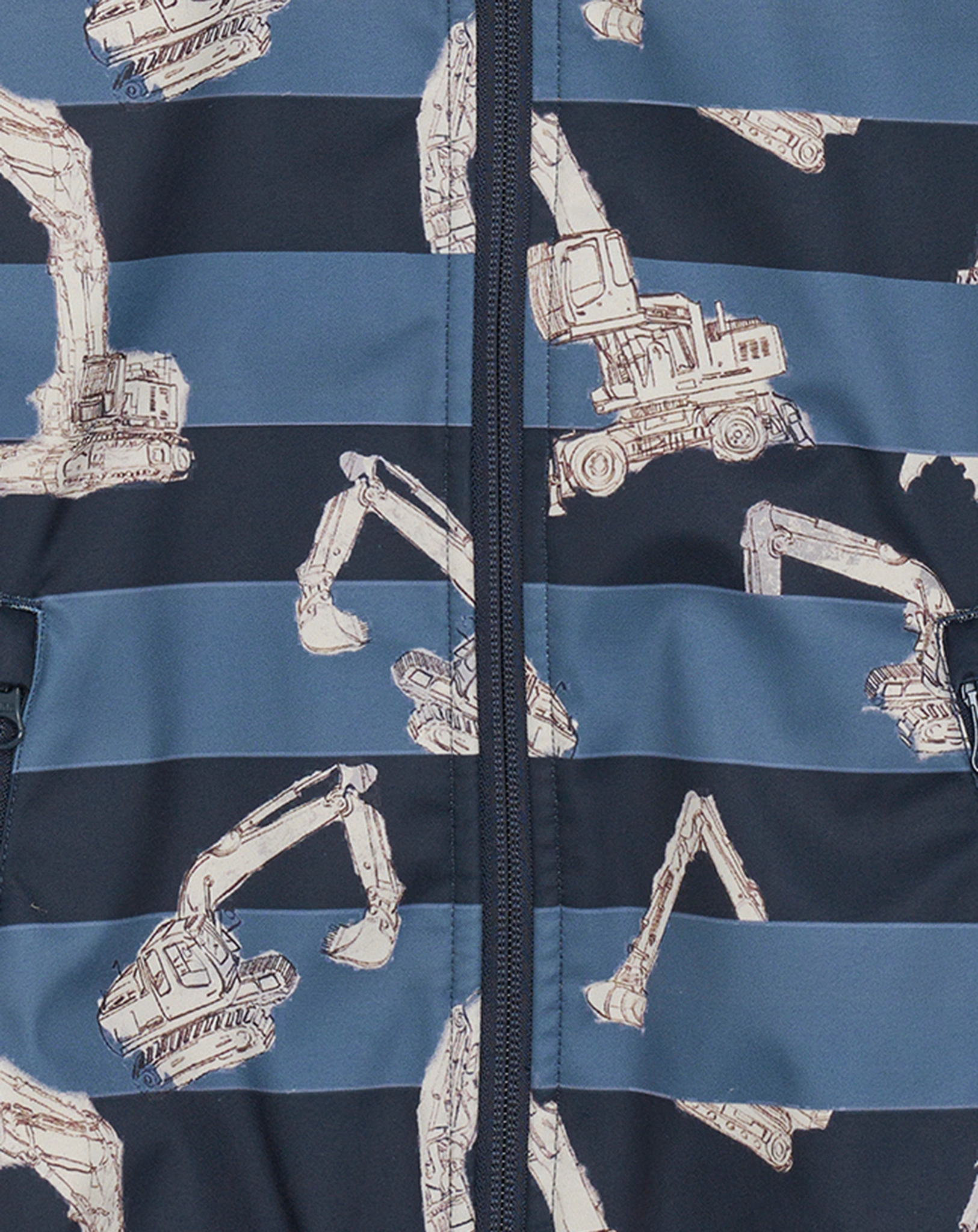 Softshelljacke BAGGER AOP in blue nights