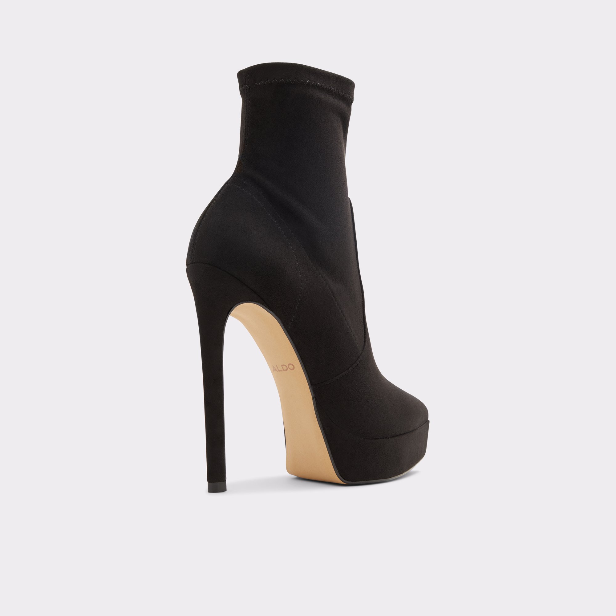 Patrickus Black Textile Women Dress boots