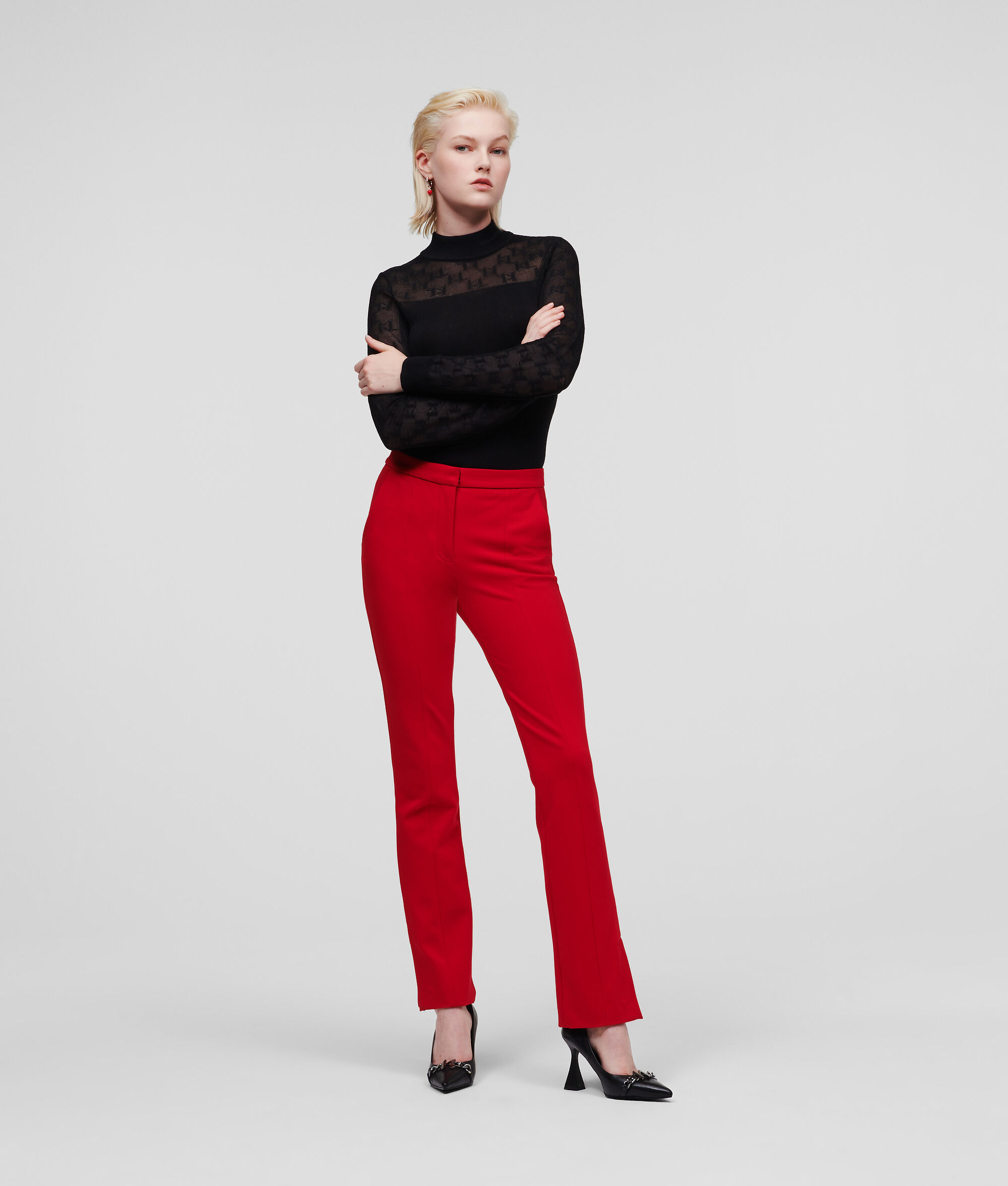 PANTALON EN PUNTO