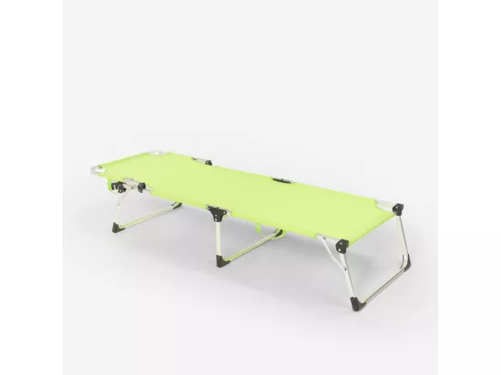 Chaise longue pliante en aluminium pour la plage San Vito Lo Capo