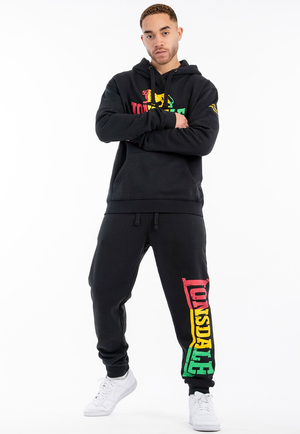 Lonsdale Herren Jogginghose normale Passform SOUNDS TWO