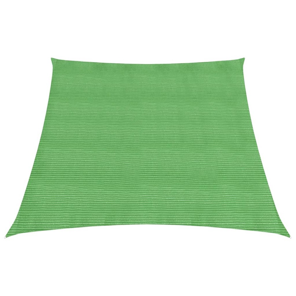 Voile toile d'ombrage parasol 160 g/m² pehd 3/4 x 3 m vert clair