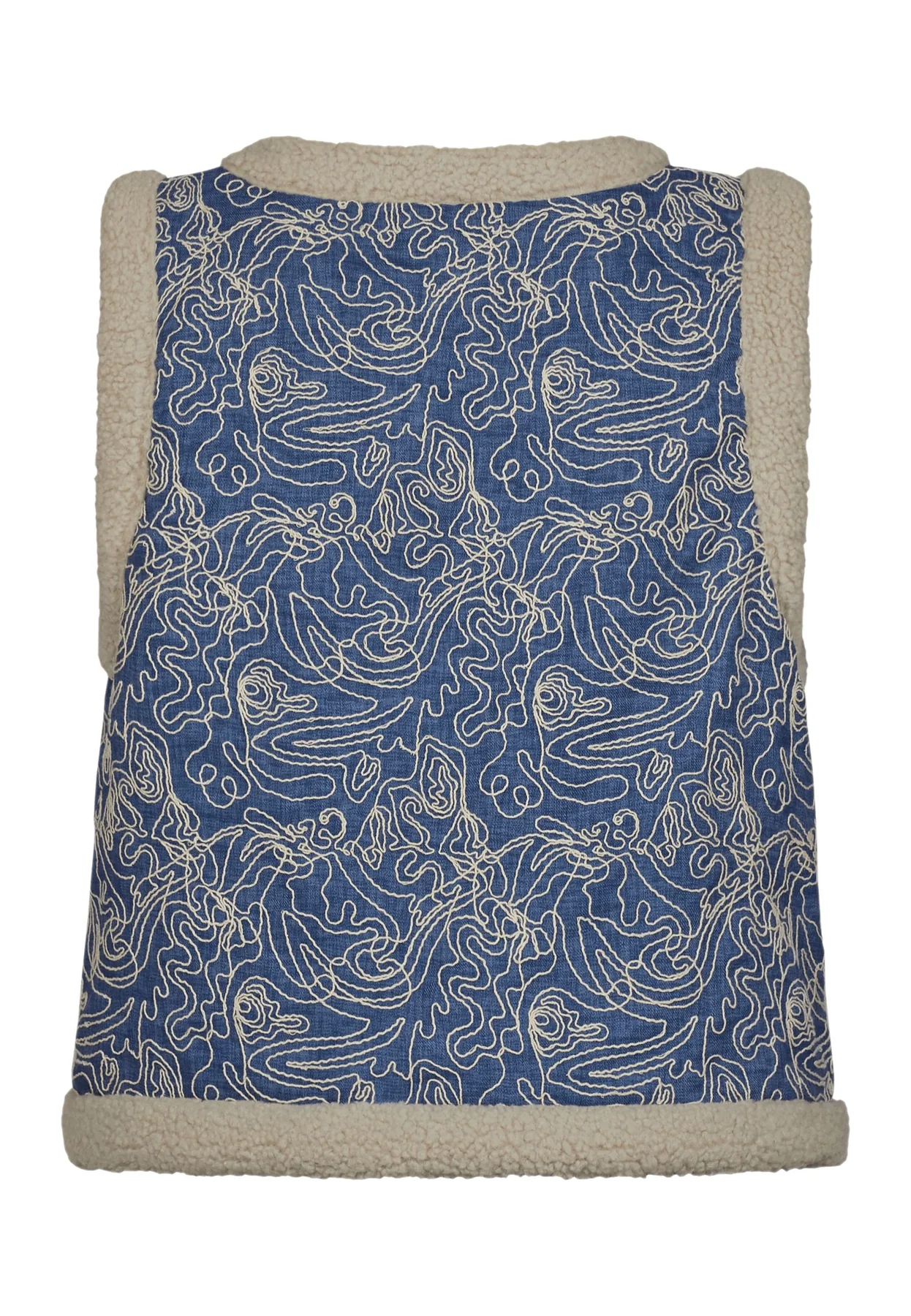 Sisters Point Debea-Ve1 116 denim blue cream