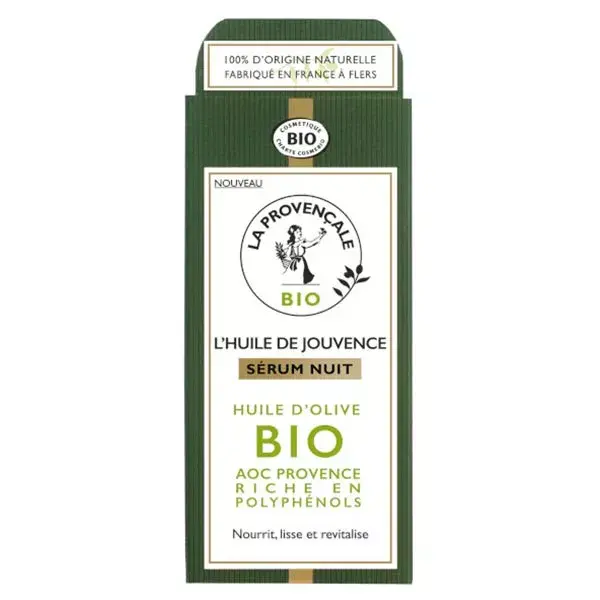 Sérum Noturno Orgânico La Provençale Jouvence 30ml