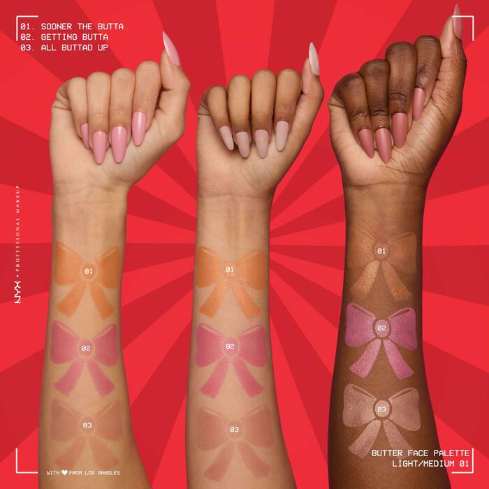 Palette Buttermelt Face