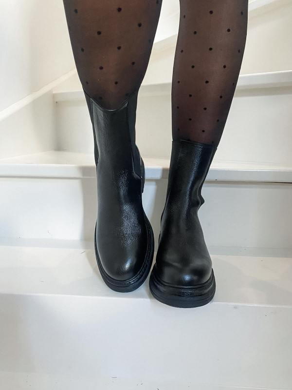 Aliwell - Bottines KIRA Metal Dark