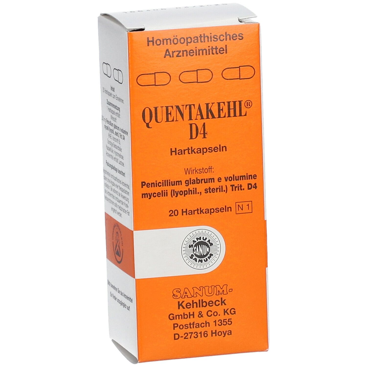 Quentakehl® D4 Kapseln