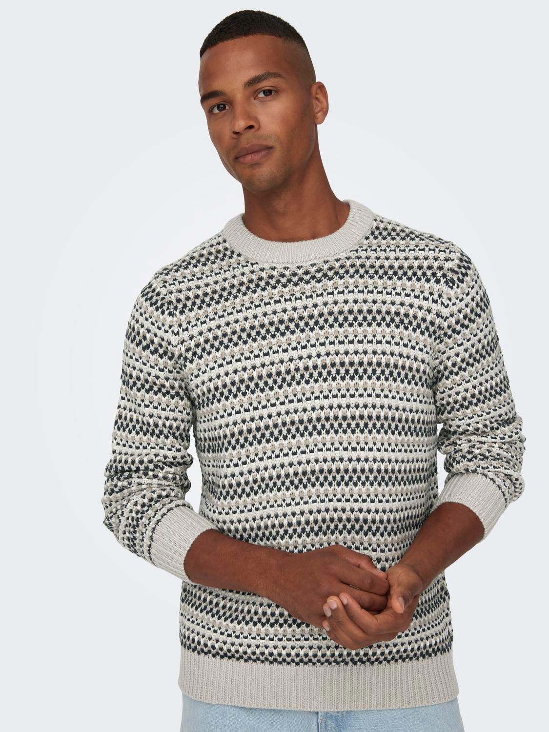 ONSMUSA Pullover Silver Lining