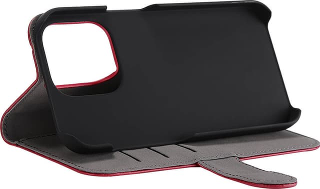 Gear iPhone 14 Pro Wallet telefonetui (rødt)