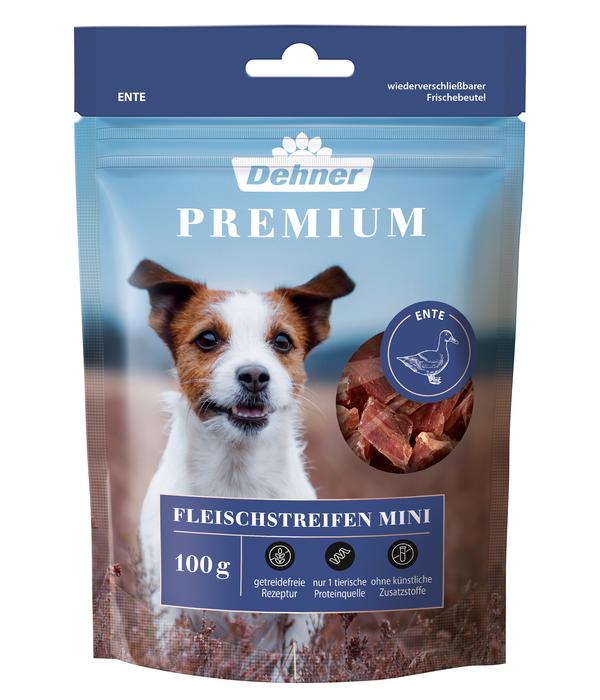 Dehner Premium Hundesnack Fleischstreifen Mini