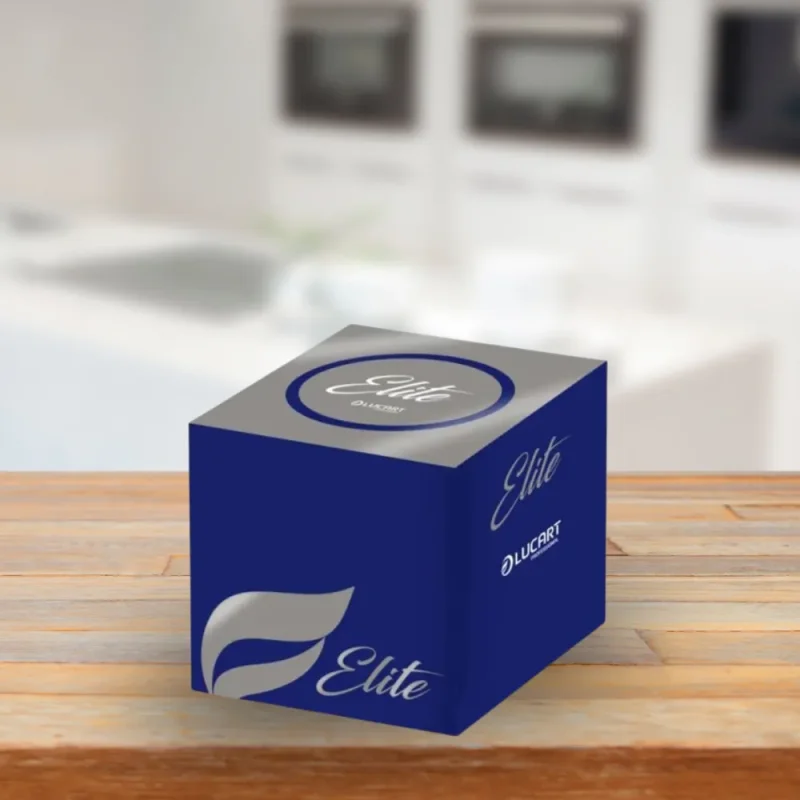 LUCART - Boîte cube de mouchoirs en papier - Elite - 3 plis - x30