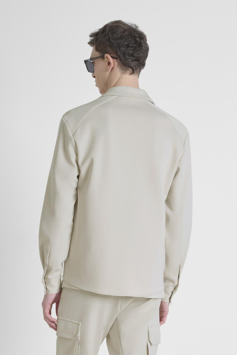 Antony Morato beige heren overhemd