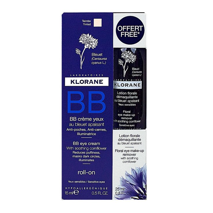 BB crème yeux 15ml + lotion démaquillante 25ml offerte