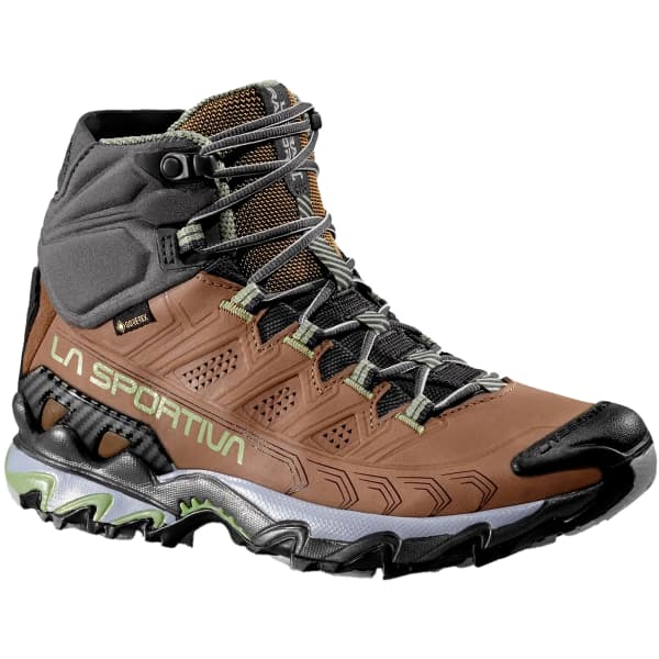 Chaussure de randonnée mid LA SPORTIVA ULTRA RAPTOR II MID LEATHER W GORE-TEX TAUPE/SAGE