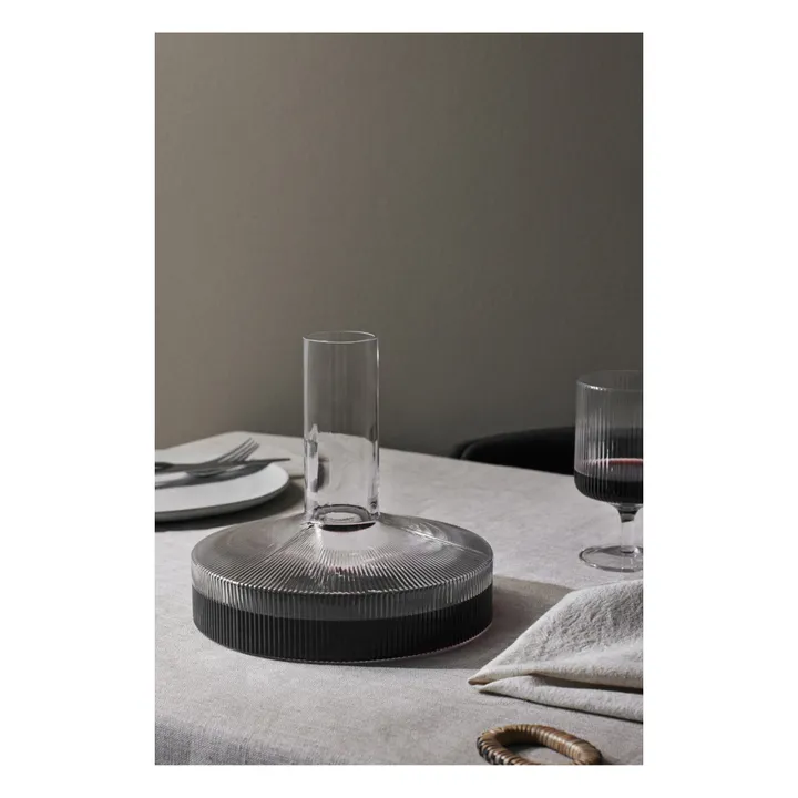 Ferm Living Carafe à Vin Ripple