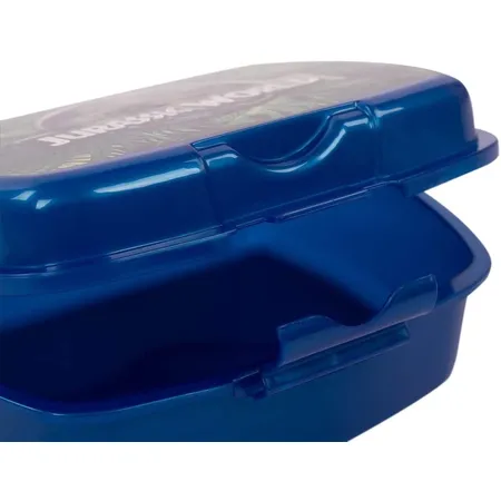 p:os Brotdose Jurassic World, blau
