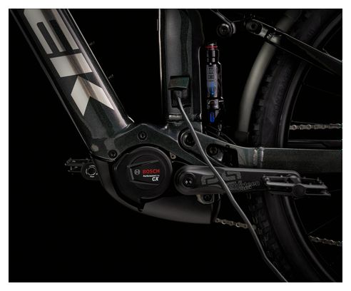 VTT Électrique Tout-Suspendu Trek Powerfly FS 7 Shimano SLX / XT 12V 625 Wh 27.5'' Prismatique / Noir Gén 3
