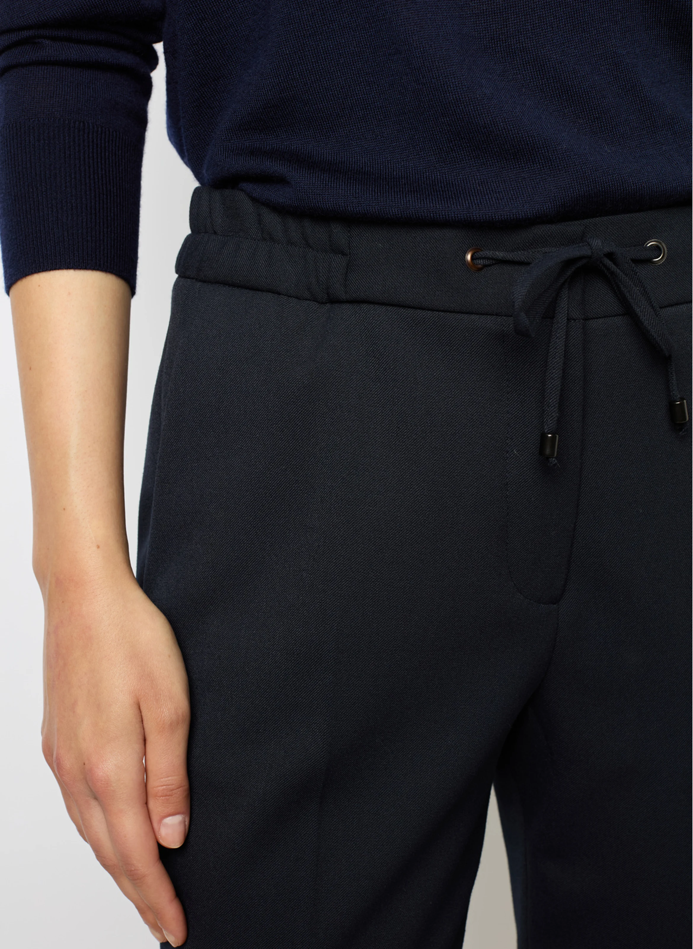 NAYMA - pantalon droit | Bleu