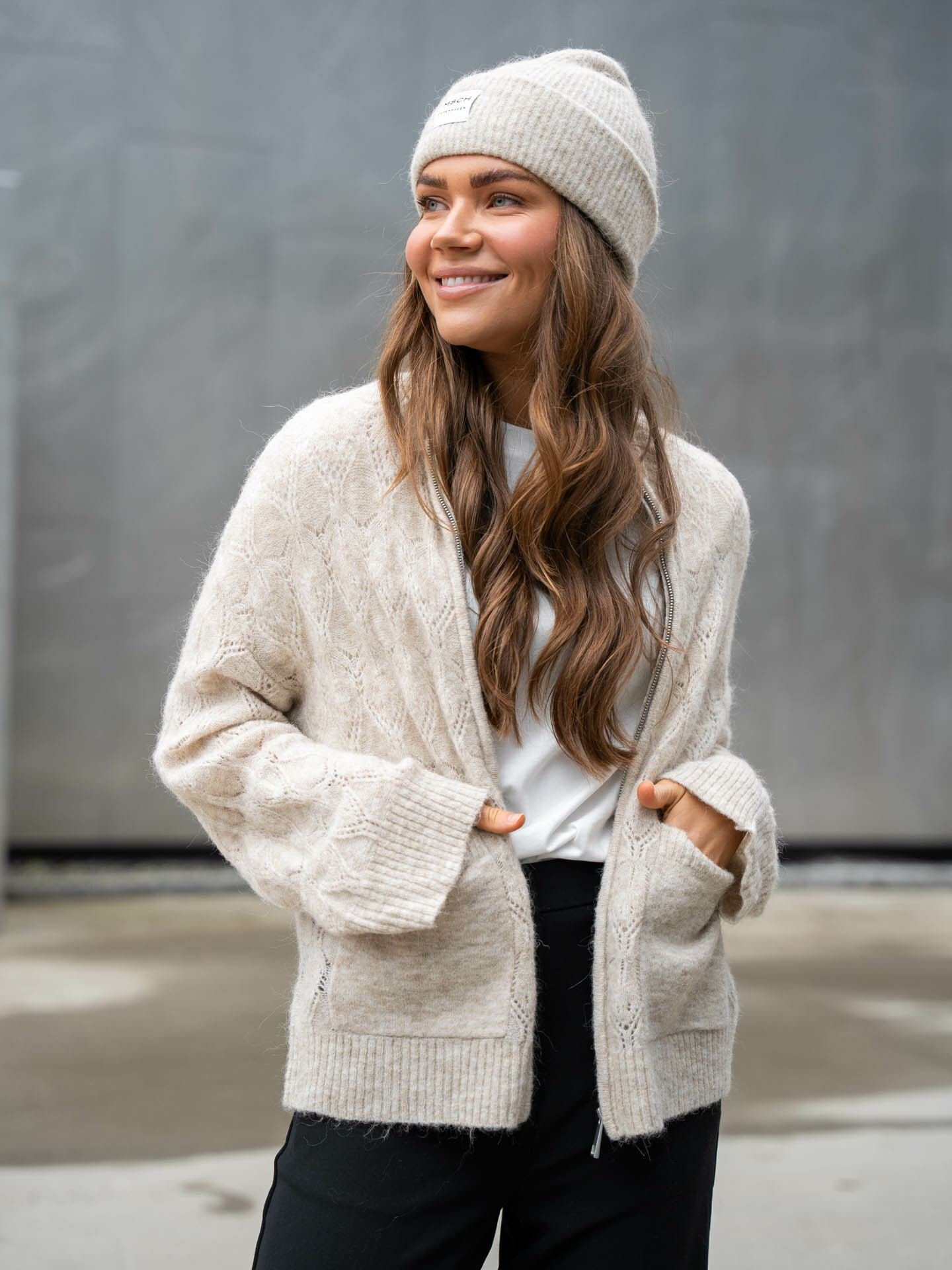 MSCH Copenhagen MSCH Copenhagen Lessine Hope Zip Cardigan