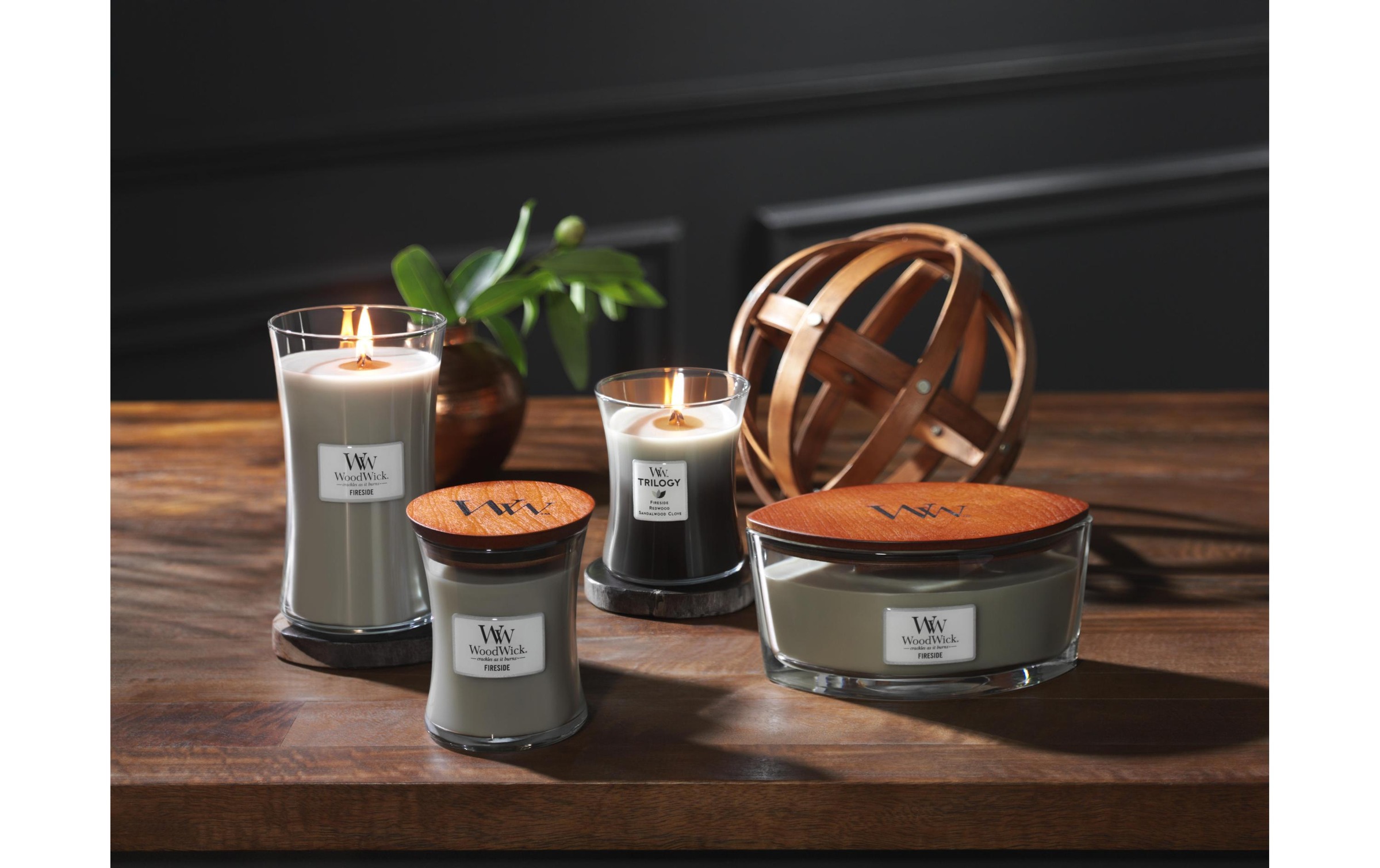 Woodwick Duftkerze »Fireside Ellipse«