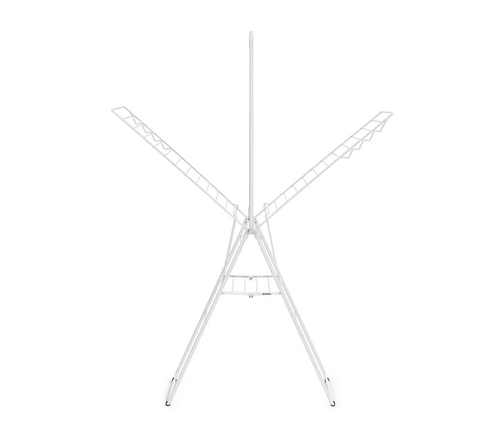 Séchoir à linge Hangon blanc 25 m + cintres Brabantia