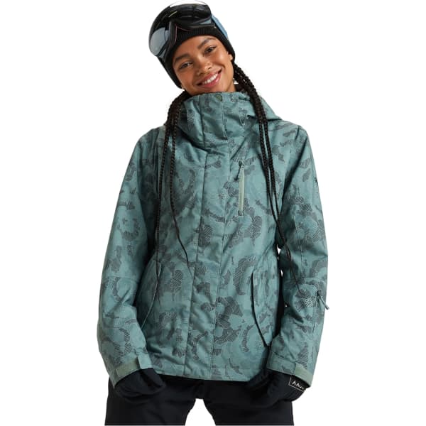 Veste de ski ROXY JETTY JK LILY PAD SKETCH BOOK