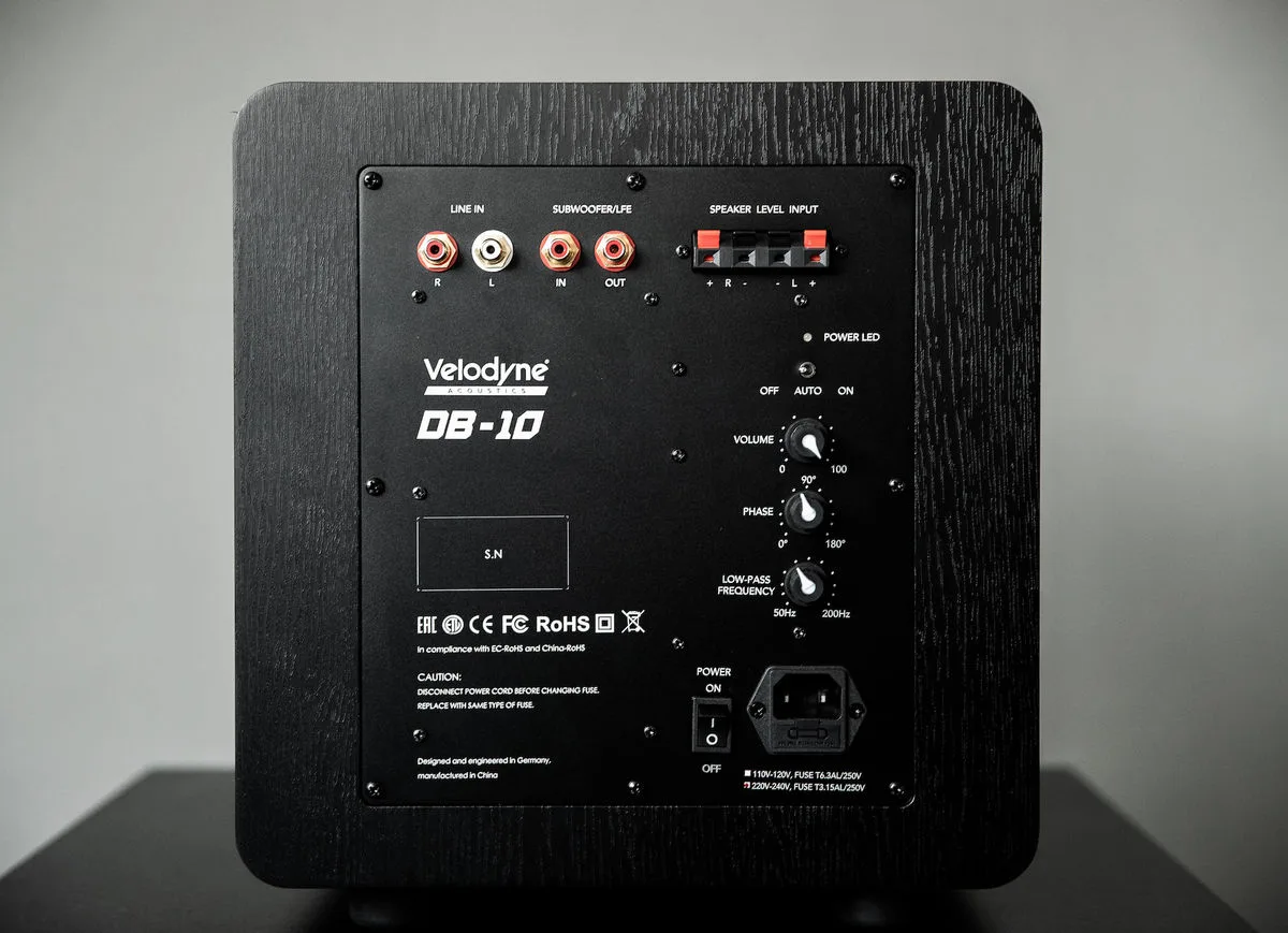Velodyne Deep Blue 10 Caissons de basses