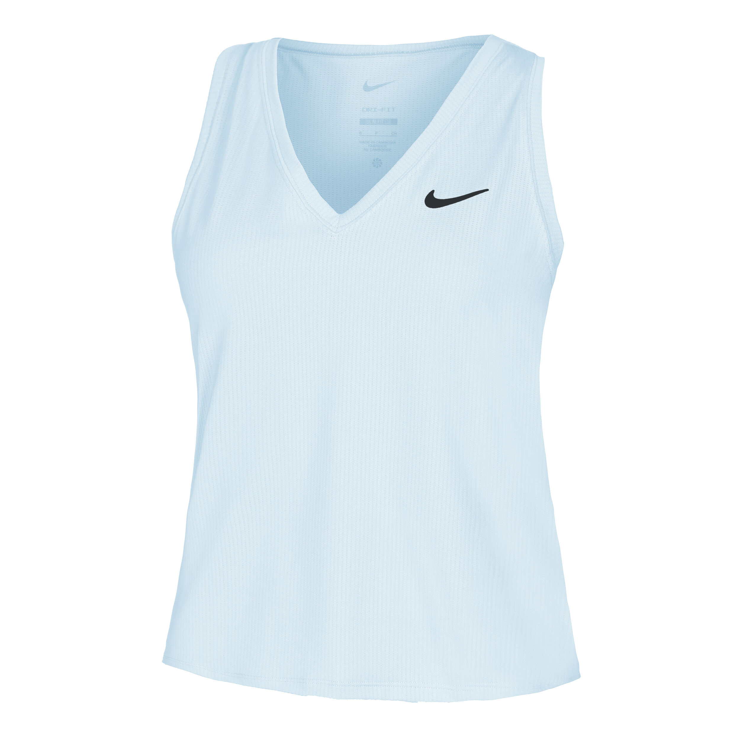 Nike Dri-Fit Victory Débardeur Tank Top Femmes - Bleu Clair , Noir