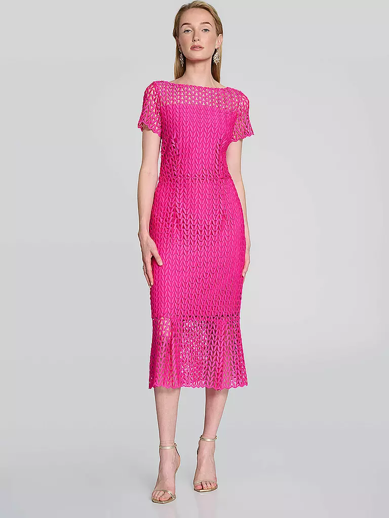 JOSEPH RIBKOFF Abendkleid pink