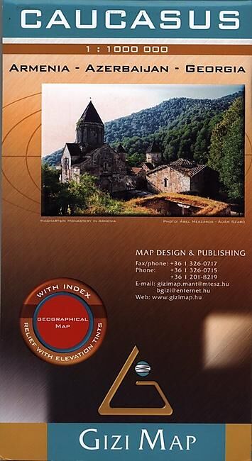 GIZI - CAUCASUS ECHELLE 1 1 000 000 E GIZI