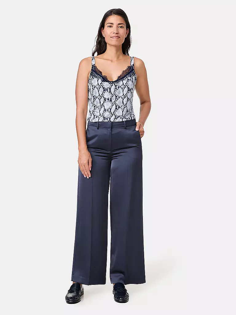 GERRY WEBER Marlenehose  dunkelblau