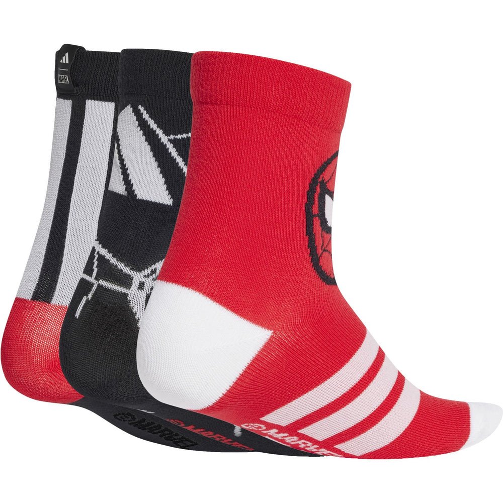 Køb adidas Originals Pure Ruby/Black/Pure Ruby Lk Mrvl Sm 3Pp Strømper