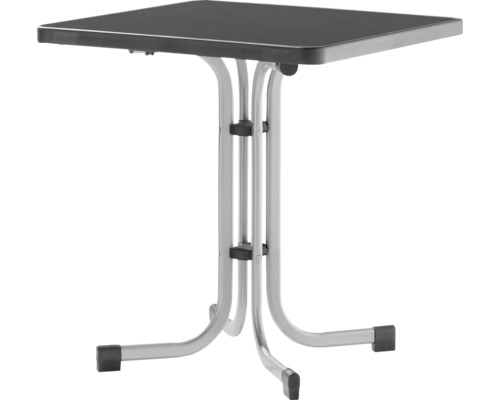 Sieger Mecalit balkontafel 70x70x72 cm antracietgrijs