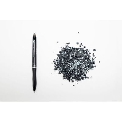 Frixion Ball Plus - Roller encre gel - pointe moyenne - noir - Begreen