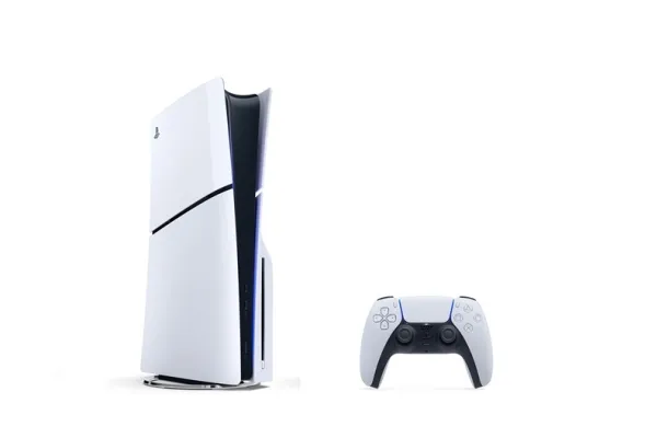 Sony | Playstation® 5 Slim (Disc-version) - Spillekonsol - 1TB SSD NVme - Wi-Fi/LAN - Hvid