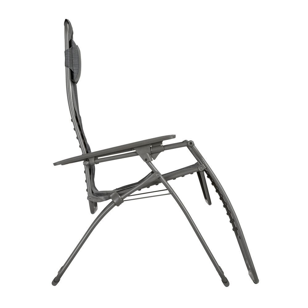 Zero-Gravity-Relaxliege - XL Futura XL Batyline® Duo Grau Obsidian