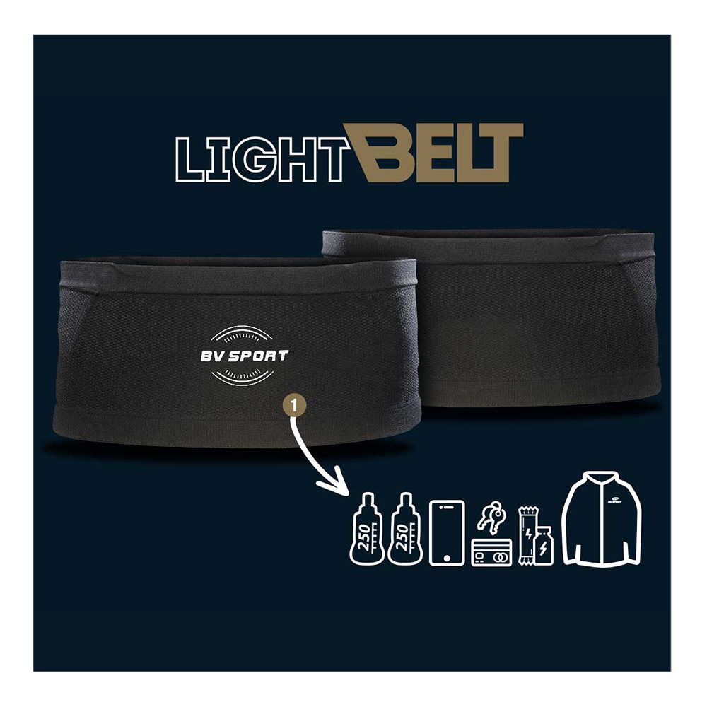 BV Sport LIGHT - Ceinture running noir