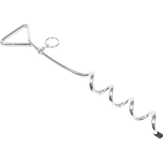Piquet d'attache pour chien Tire bouchon