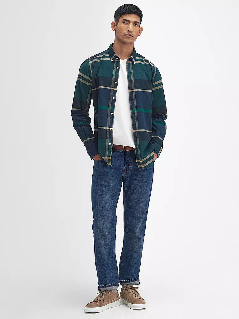 BARBOUR Flanellhemd  dunkelblau