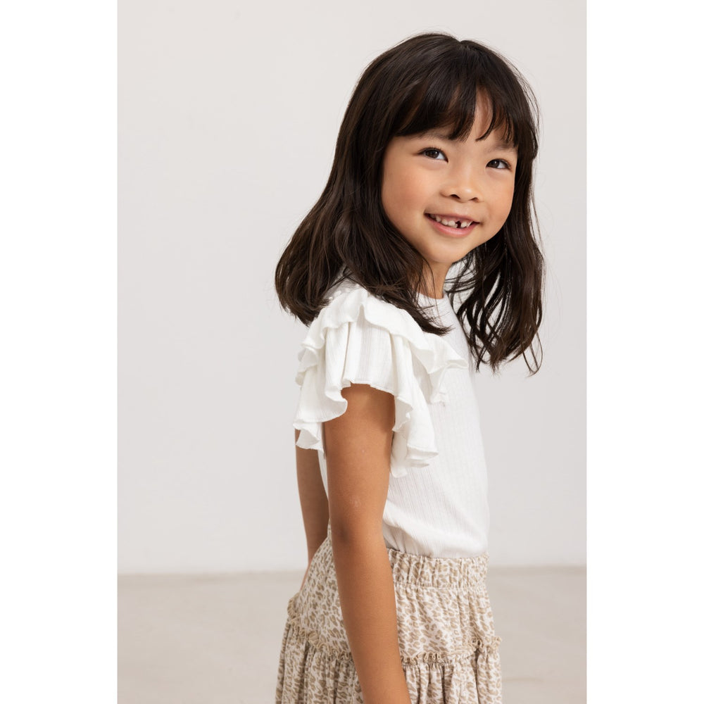 Køb MarMar Modal Pointelle Gentle White Tavora Flæse T-shirt