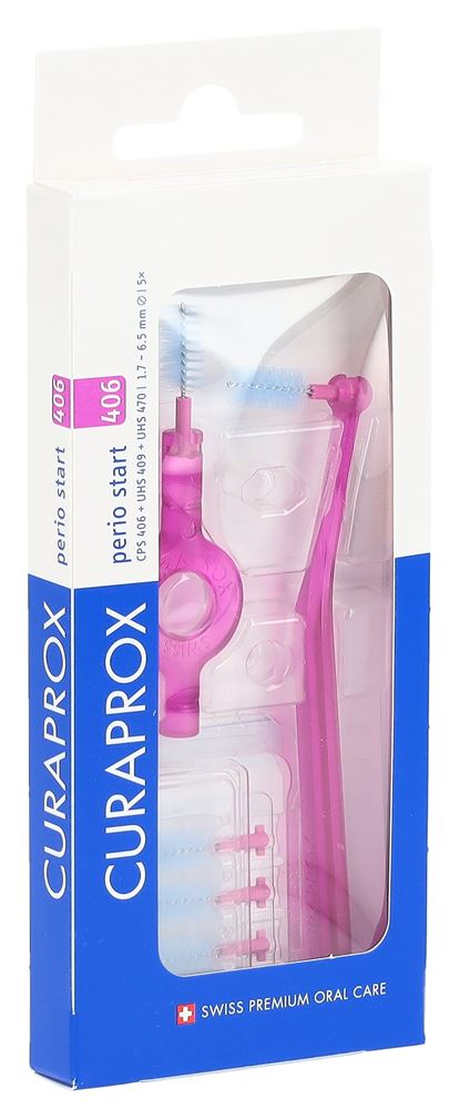CURAPROX CPS 406 Starter 5x fuchsia Blist 1 Stk