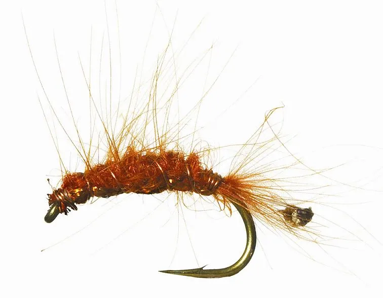 Unique Flies Cdc Tangloppe # 8 Golden Brown